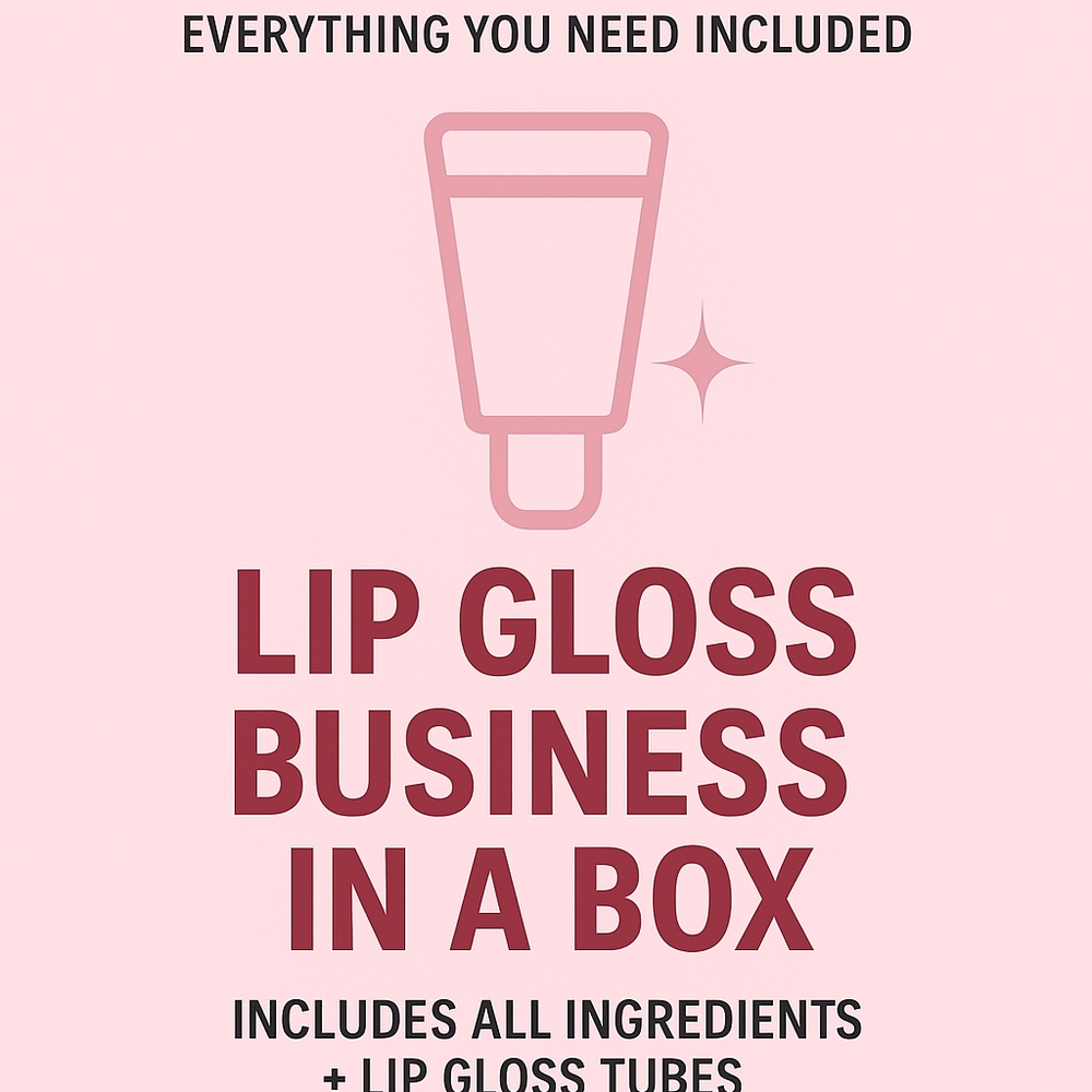 Lip Gloss Business in a Box - Pink